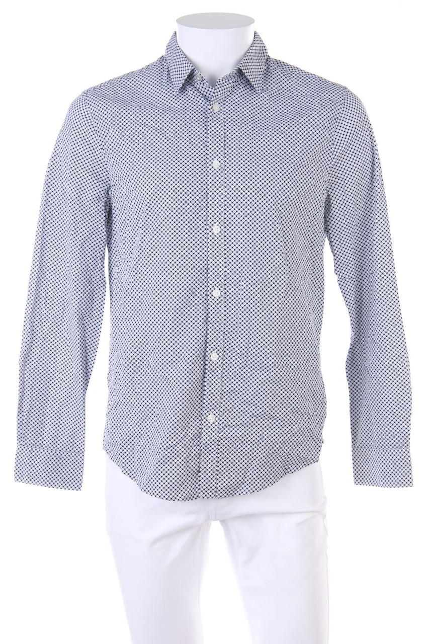 Ben Sherman - Baumwoll-Hemd mit Geo-Print - M