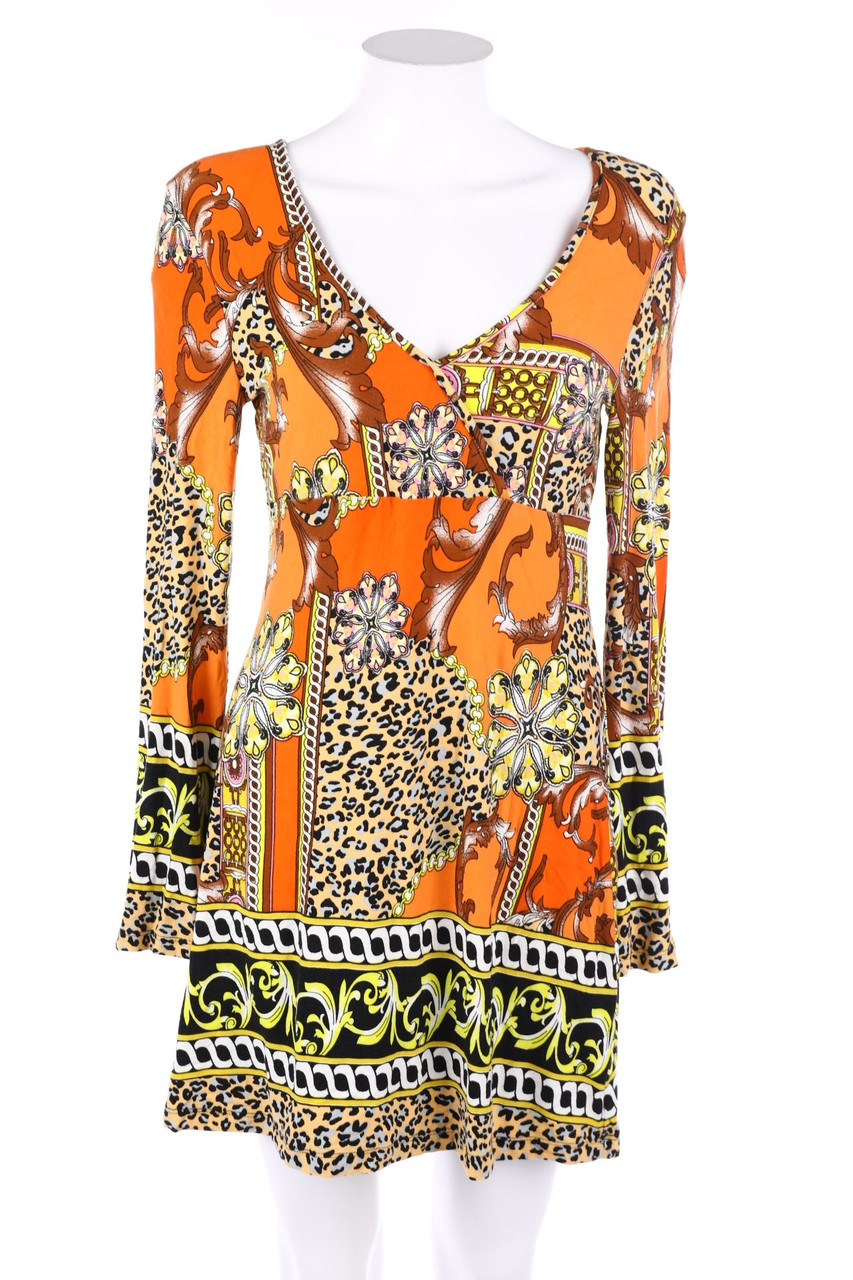 Ohne Label - Kleid mit Paisley-Print - S