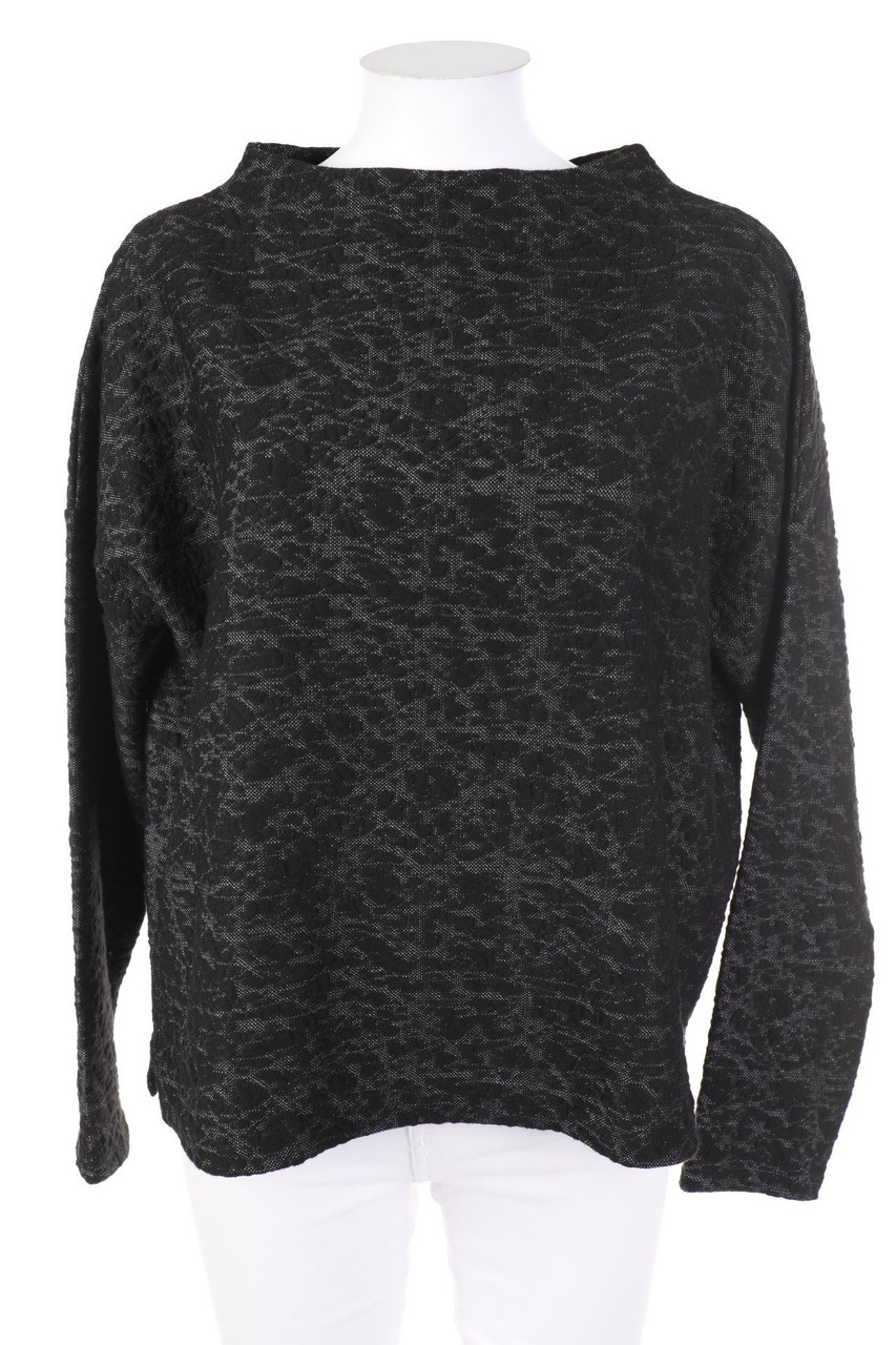 OPUS - Longsleeve-Shirt mit überschnittener Schulter mit Viskose - D 38