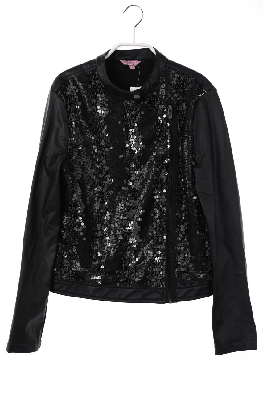 OVS - Faux Leather-Jacke mit Pailletten - 164