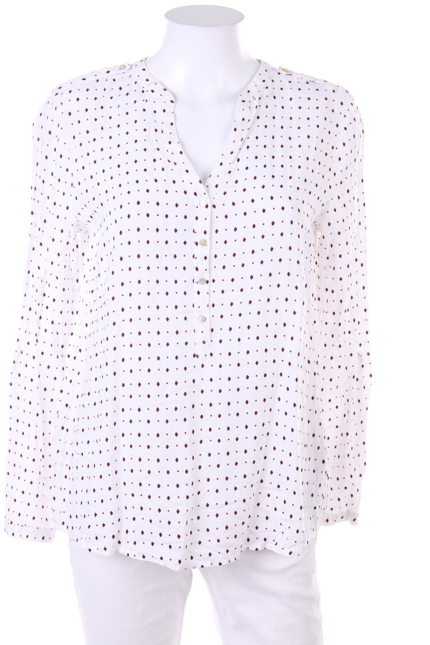 ESPRIT - Bluse mit geometrischem Muster - D 34