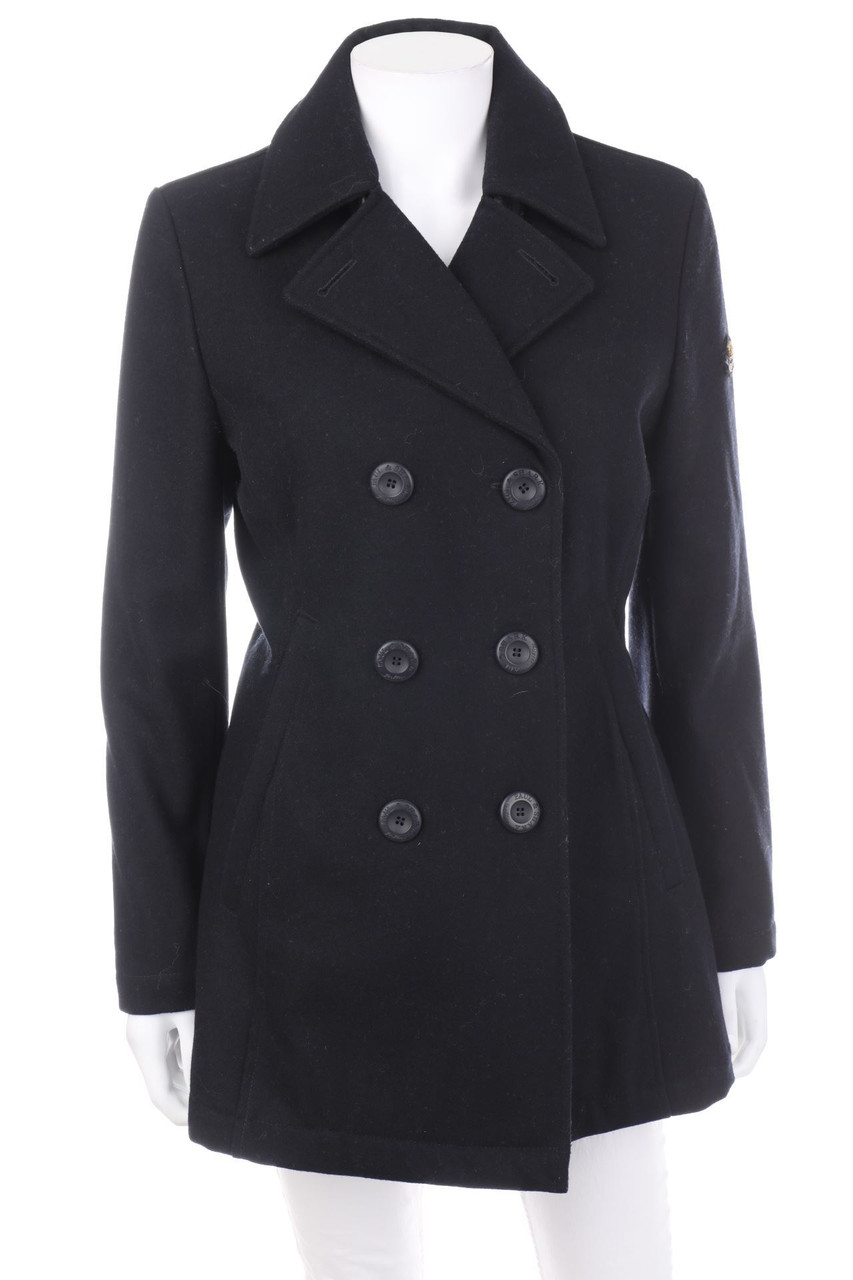 PAUL & SHARK - Cabanjacke aus Woll-Mix mit Logo-Patch - S