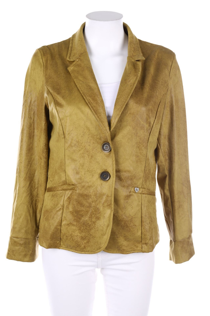 HEIMATLIEBE - Cardigan mit Logo-Plakette - D 40