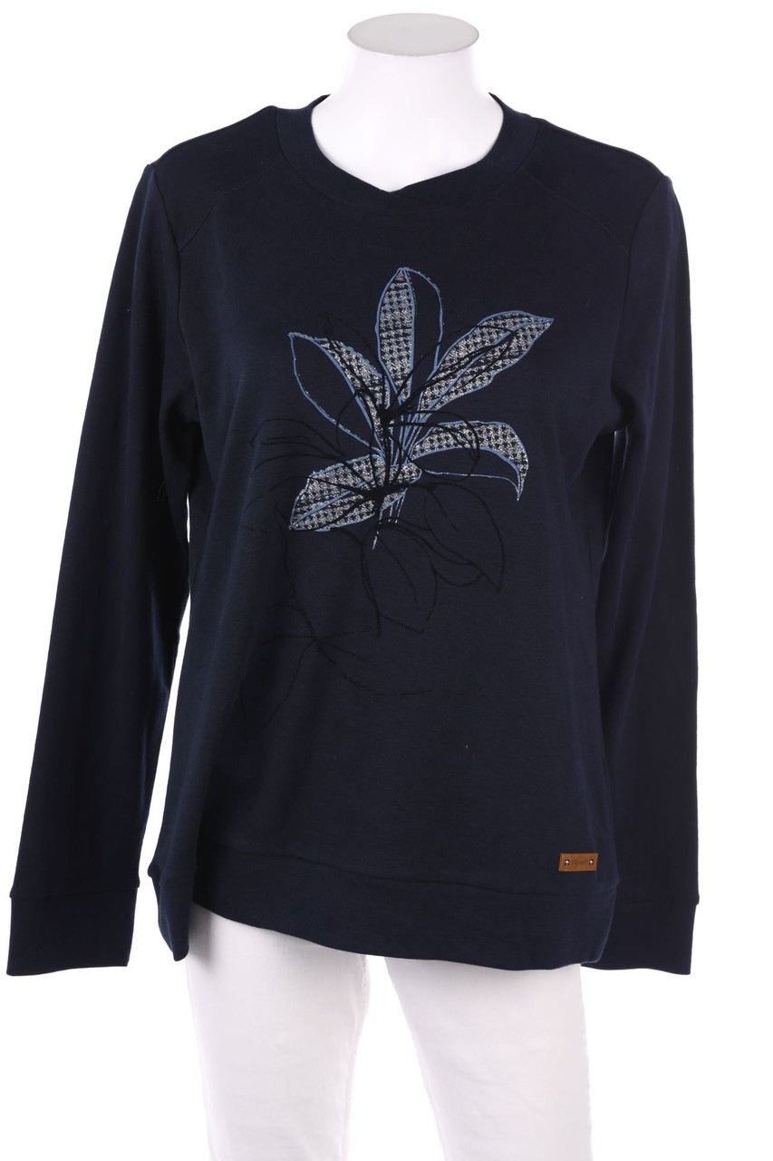 Soquesto - Longsleeve-Shirt mit Stickereien mit Glitzer - D 40