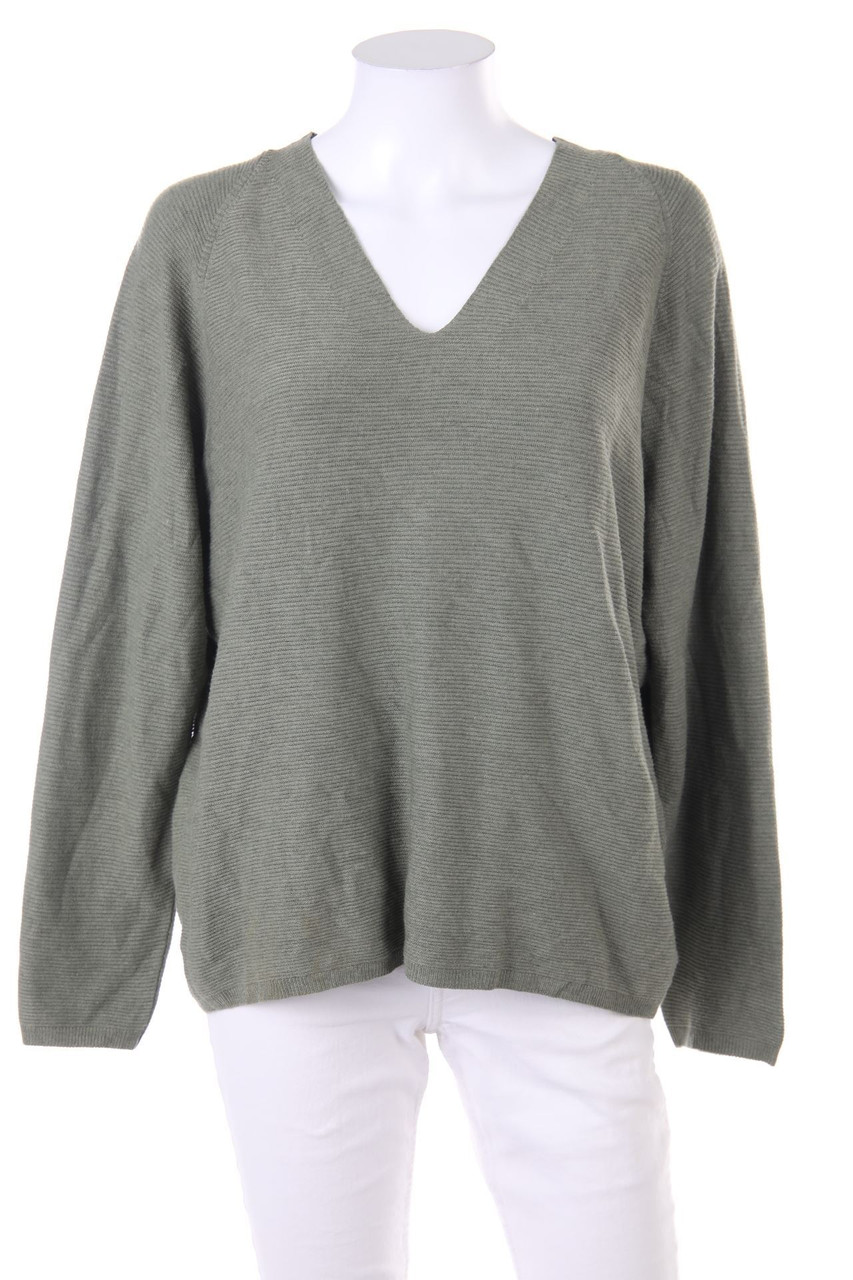 Street One - Strick-Pullover mit tiefem Ausschnitt - D 38