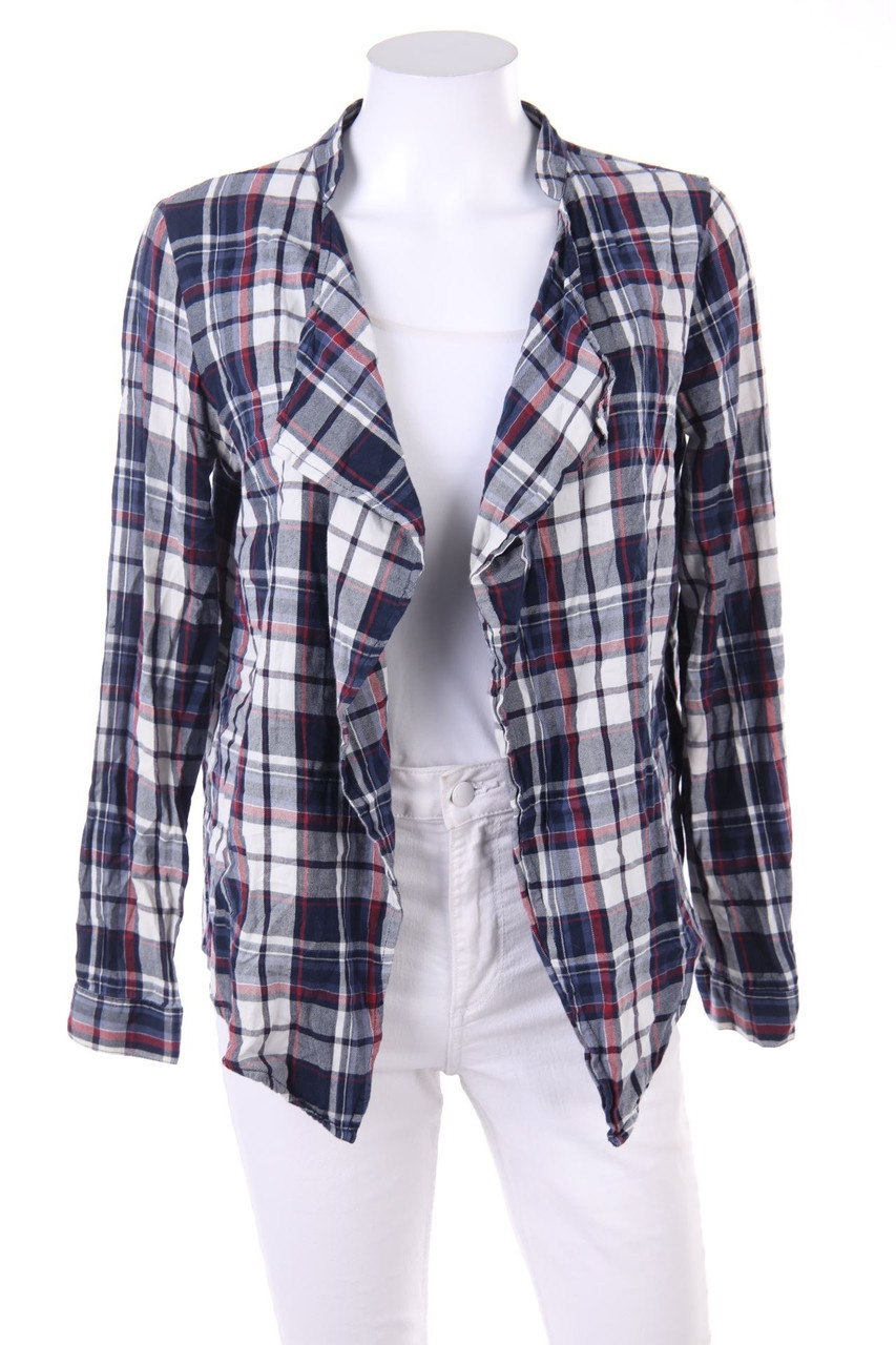 ONLY - Blazer-Jacke mit Karo-Muster - D 34
