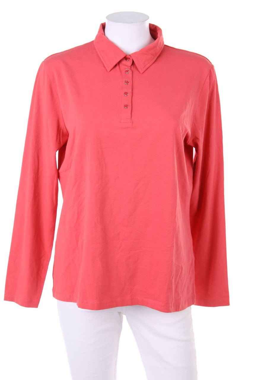 m.x.o. - Longsleeve-Shirt mit Kragen - XL