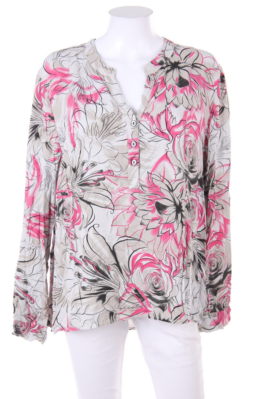 HEIMATLIEBE - Bluse mit floralem Muster - M