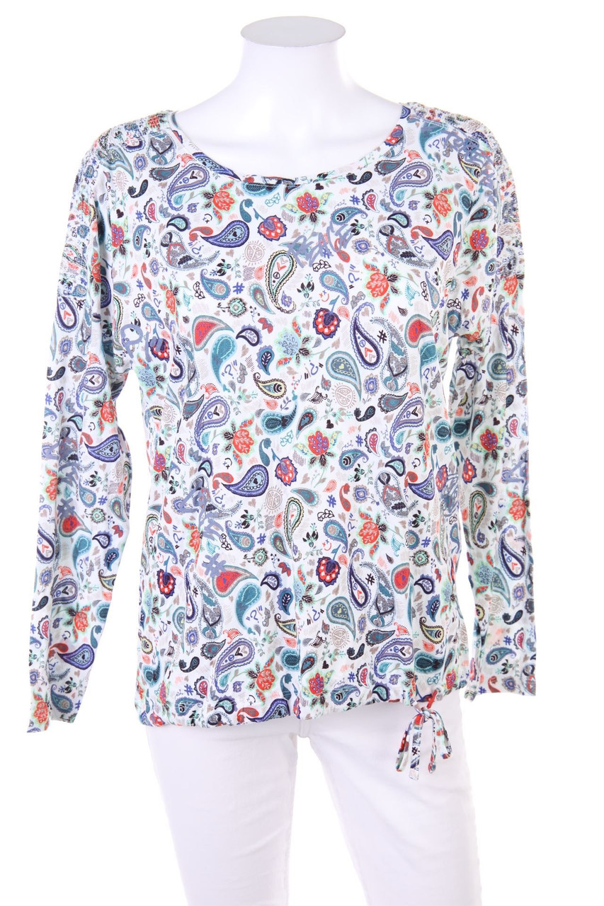 CECIL - Print-Bluse mit Tunnelzug - S
