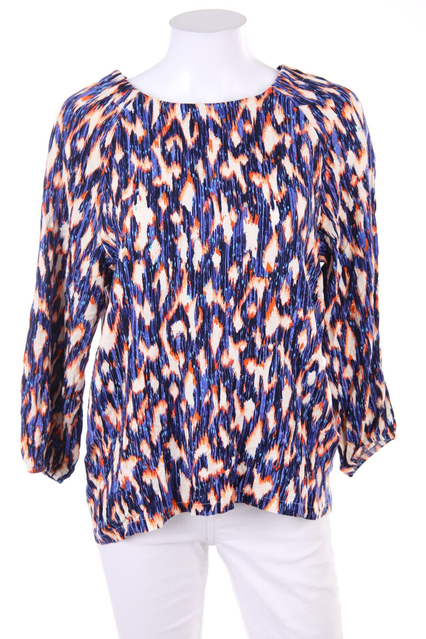 Street One - Print-Bluse mit überschnittener Schulter - D 42