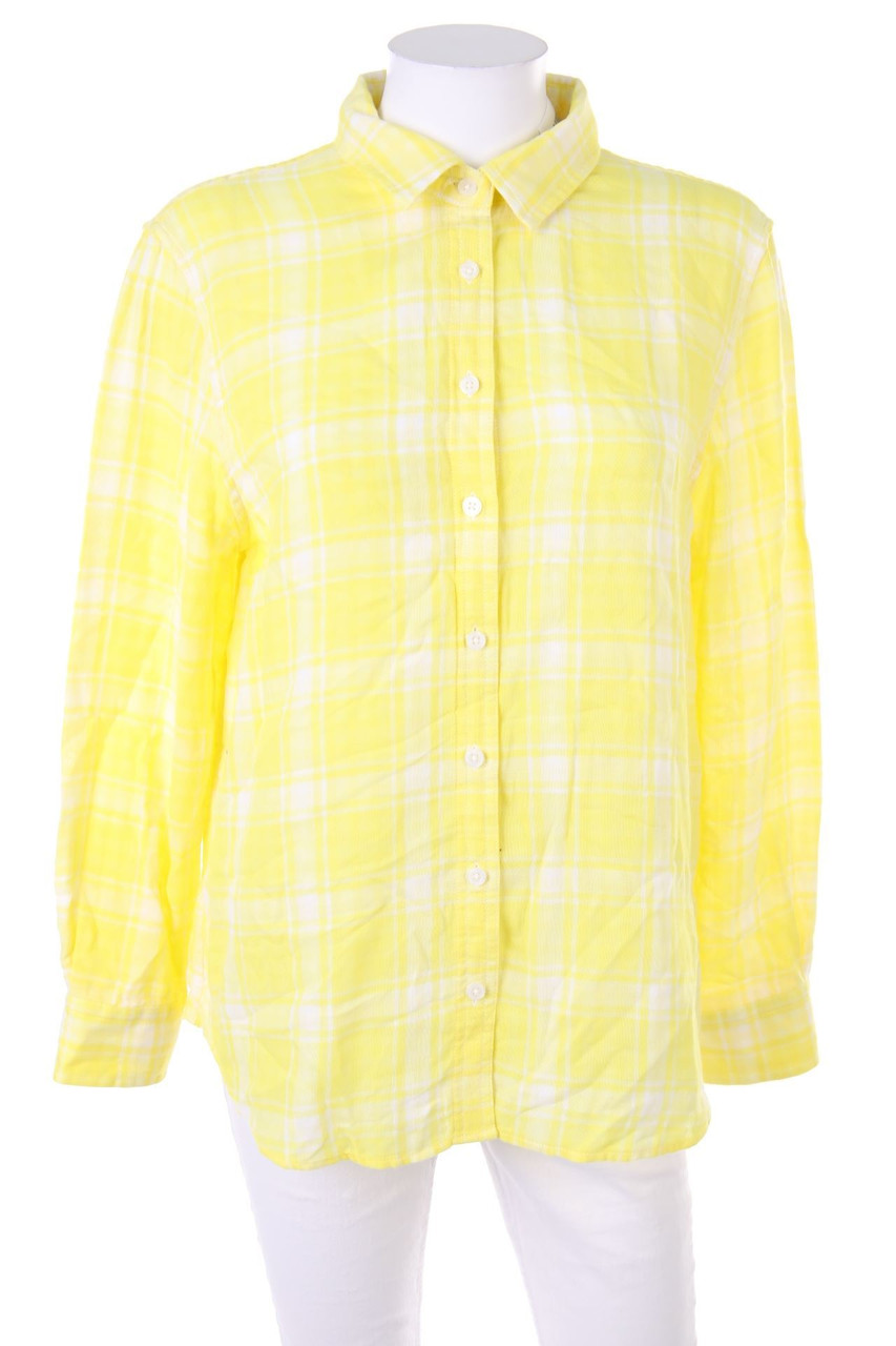 LANDS´END - Hemd-Bluse mit Karo-Muster - D 40-42