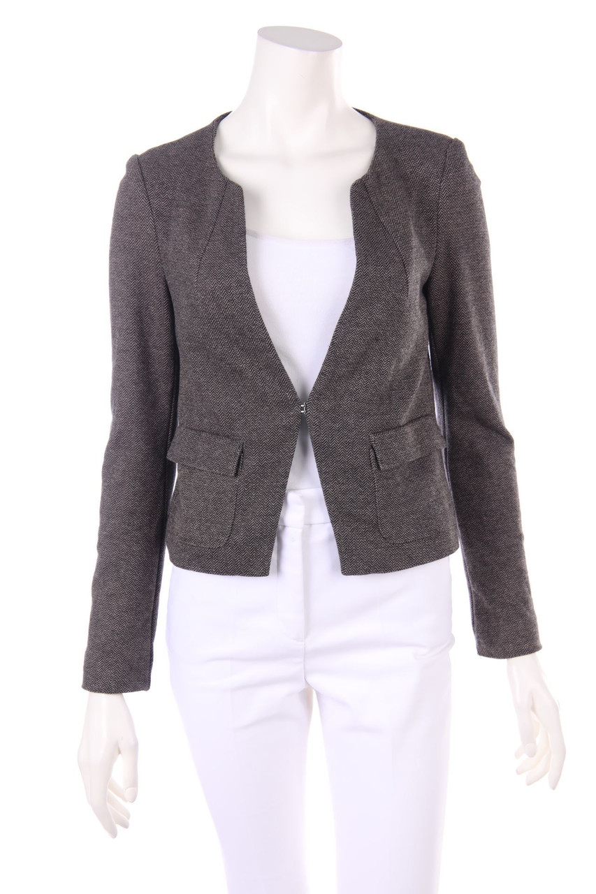 comma - Blazer mit Zickzack-Muster - D 34