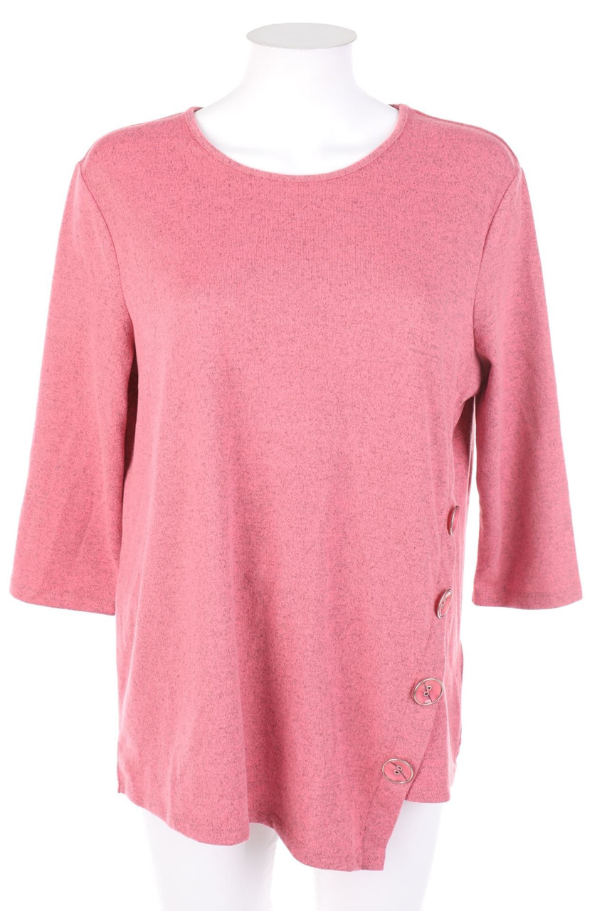 Gabriella K. - 3/4-Arm-Shirt mit asymmetrischem Schnitt - D 42