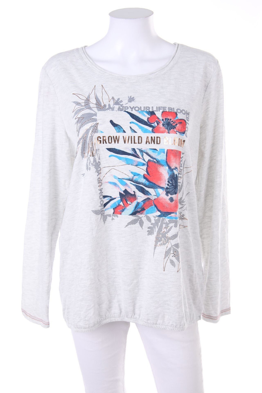 CECIL - Longsleeve-Shirt mit Print - L