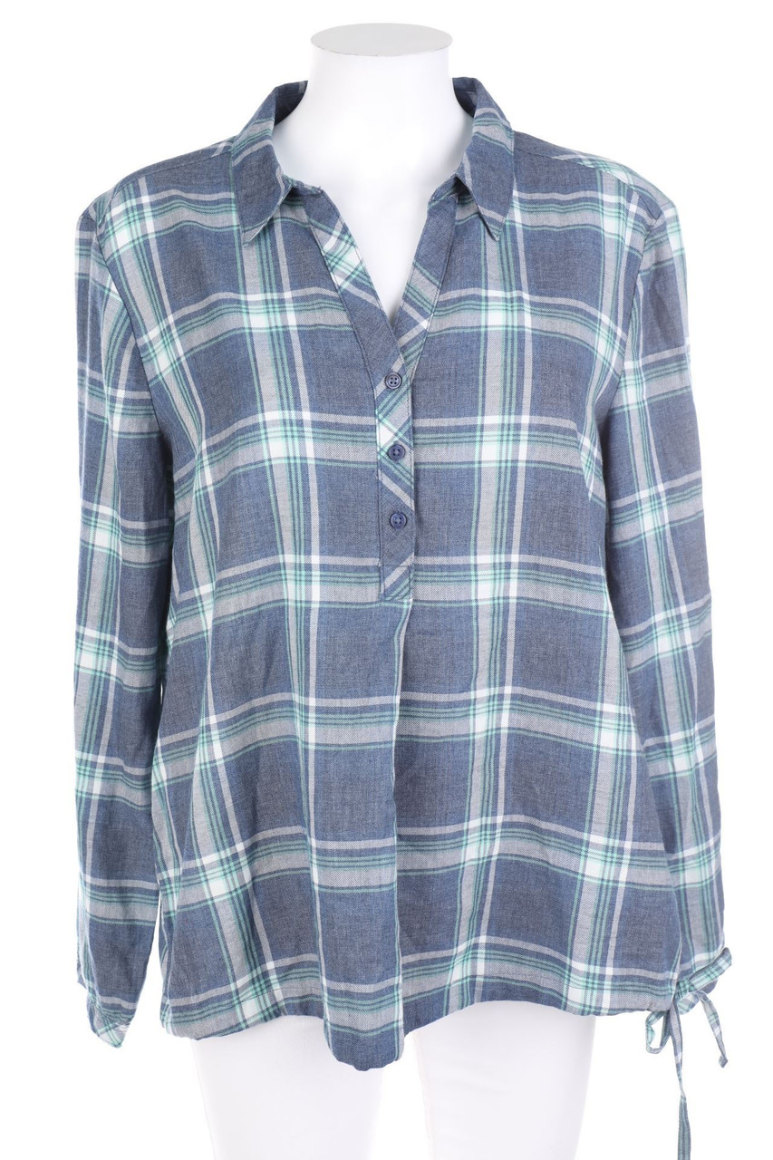 CECIL - Bluse mit Karo-Muster - L