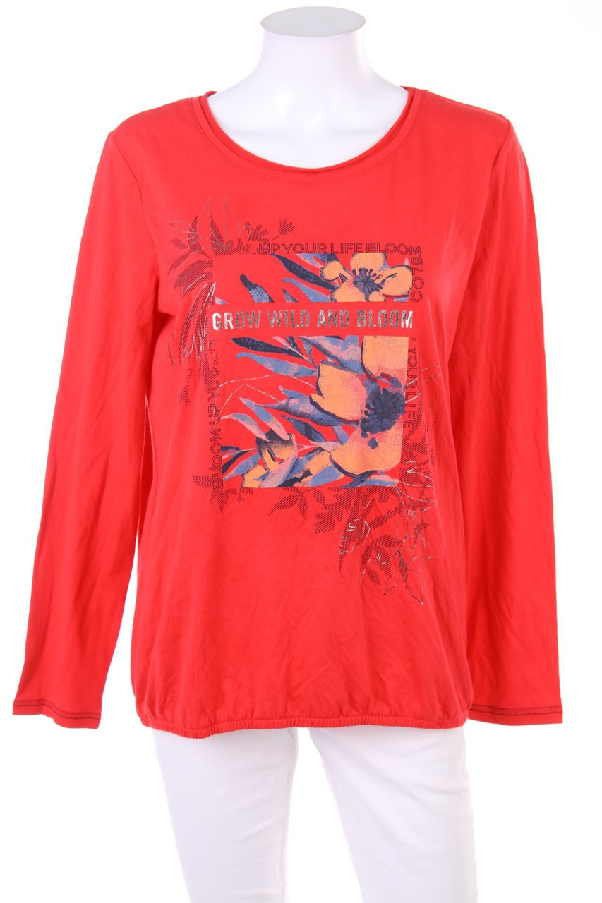 CECIL - Longsleeve-Shirt mit Gummizug - S