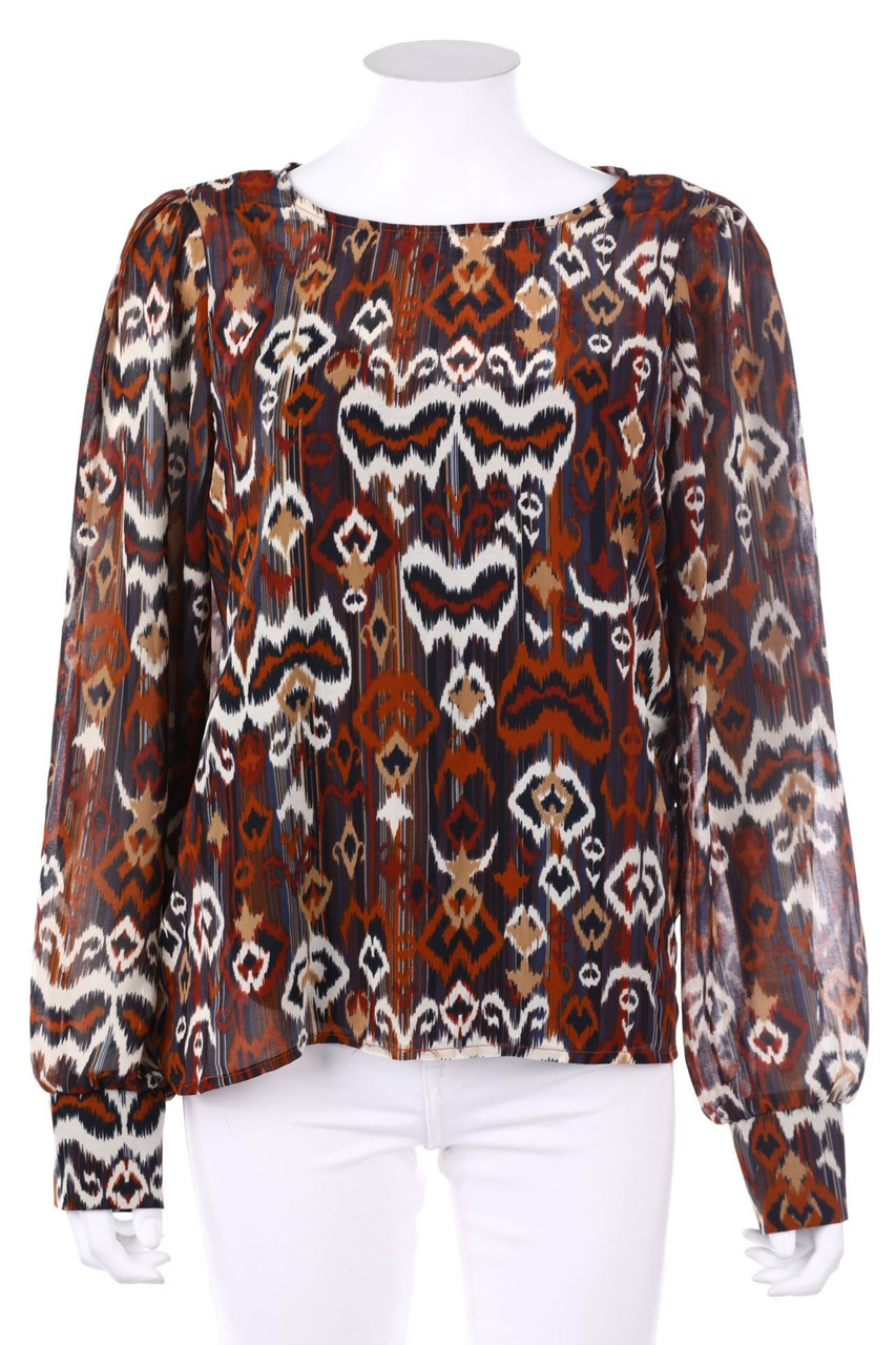 ONLY - Tunika-Bluse mit Geo-Print - L