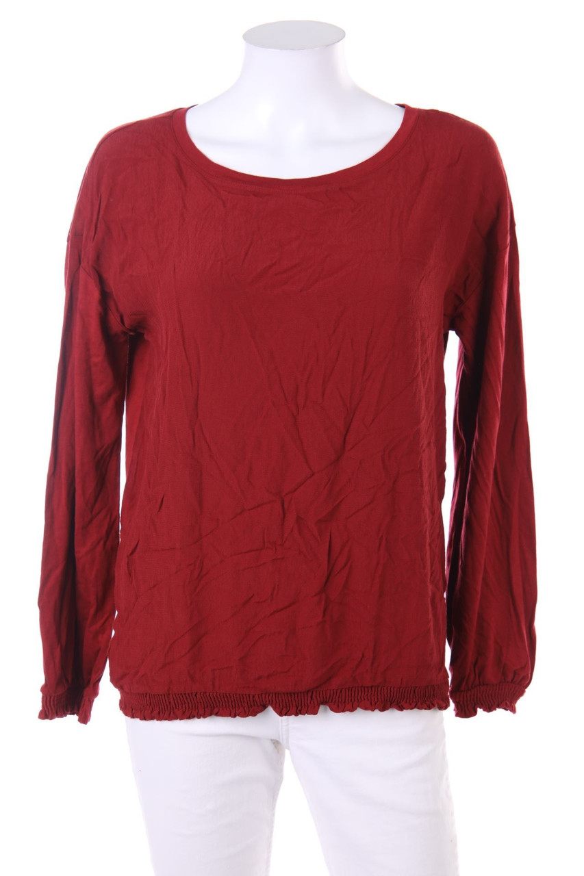 ESPRIT - Longsleeve-Shirt mit Rüschen - S