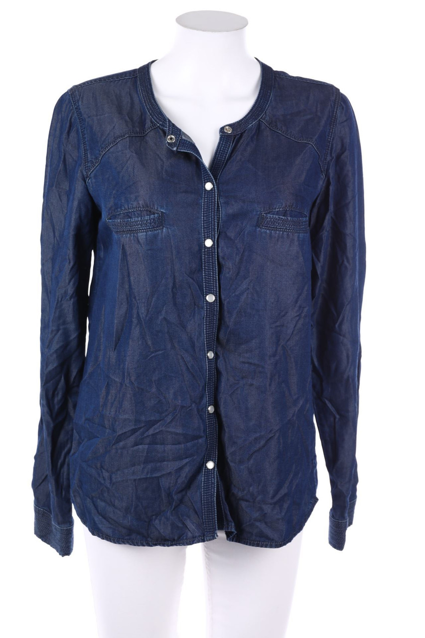 passport. - Bluse in Denim-Optik - D 38