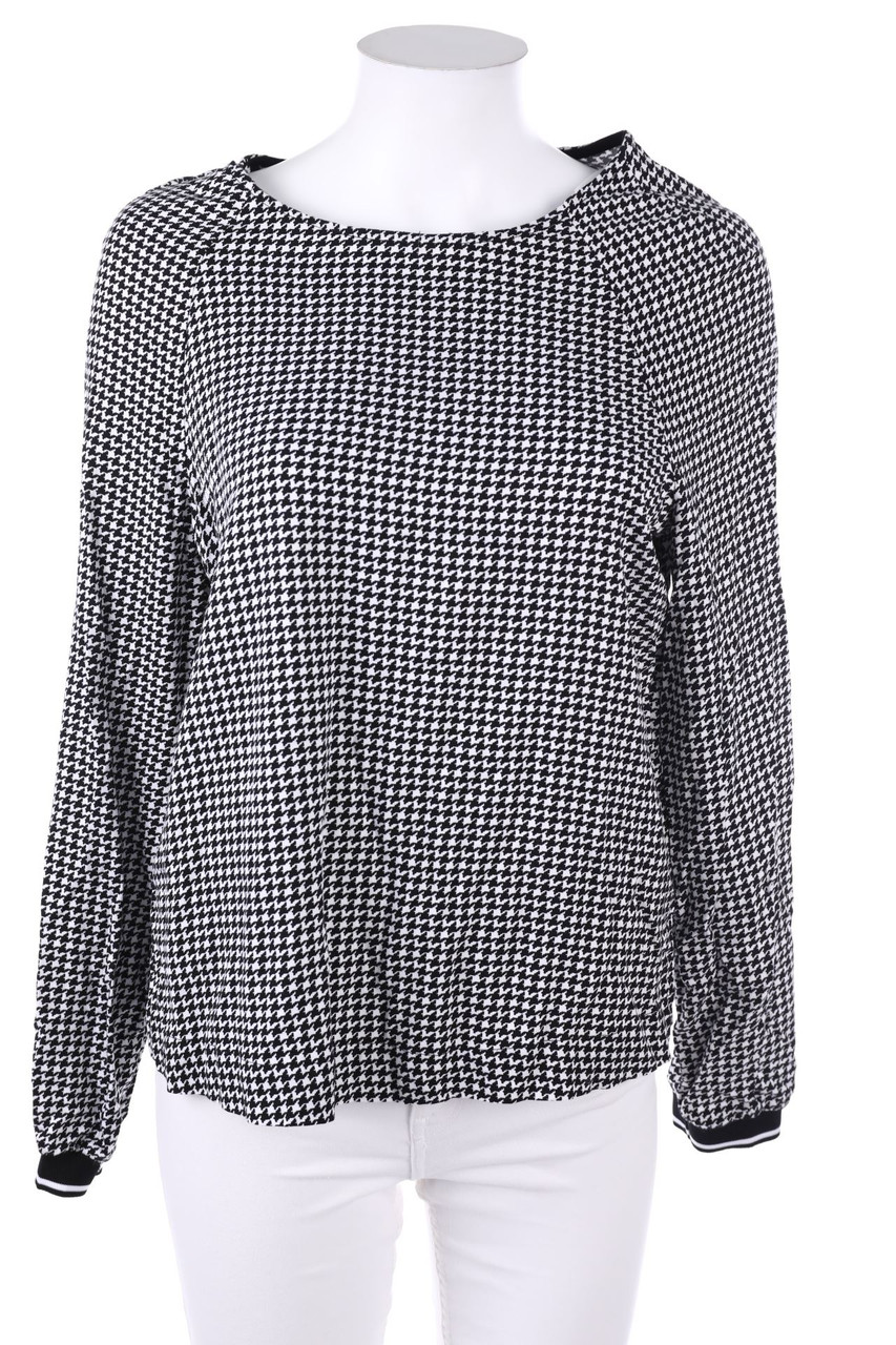 CANDA PREMIUM by C&A - Bluse mit Hahnentritt-Muster - D 36