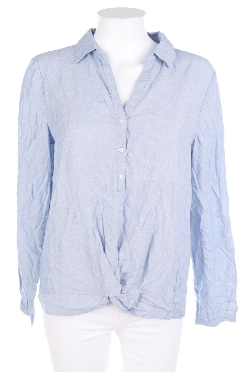 Street One - Hemd-Bluse mit Drapierung - D 36