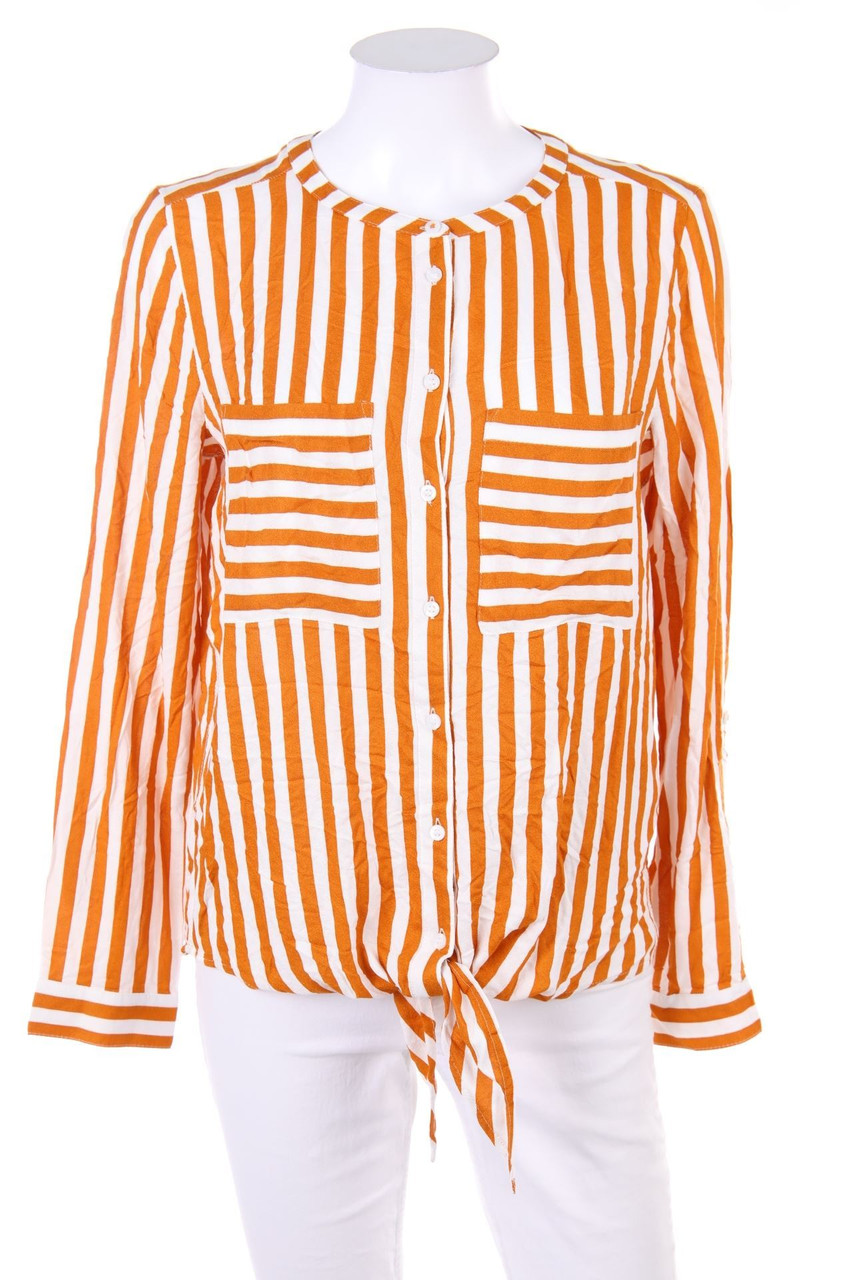 Street One - Streifen-Bluse zum Knoten - D 36