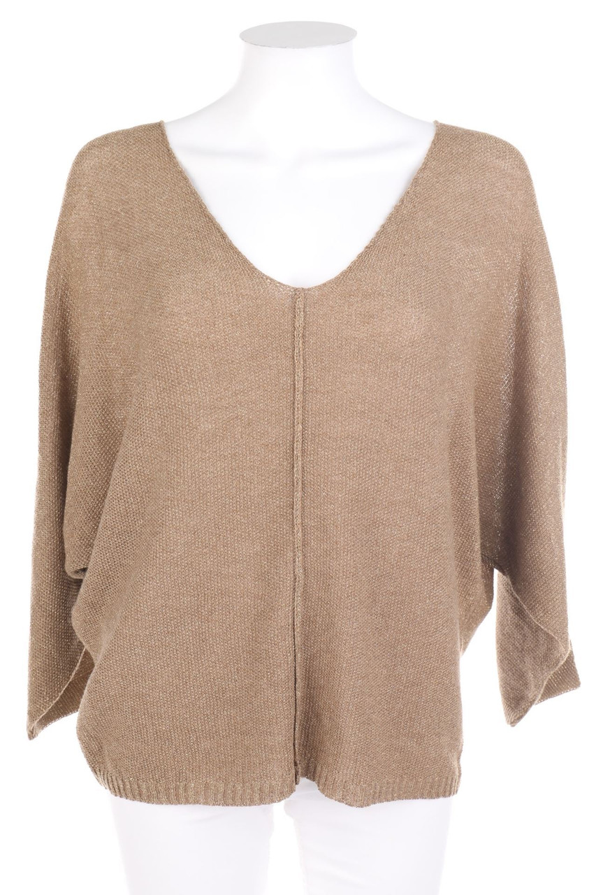 BROADWAY - Batwing-Pullover mit Wolle - S