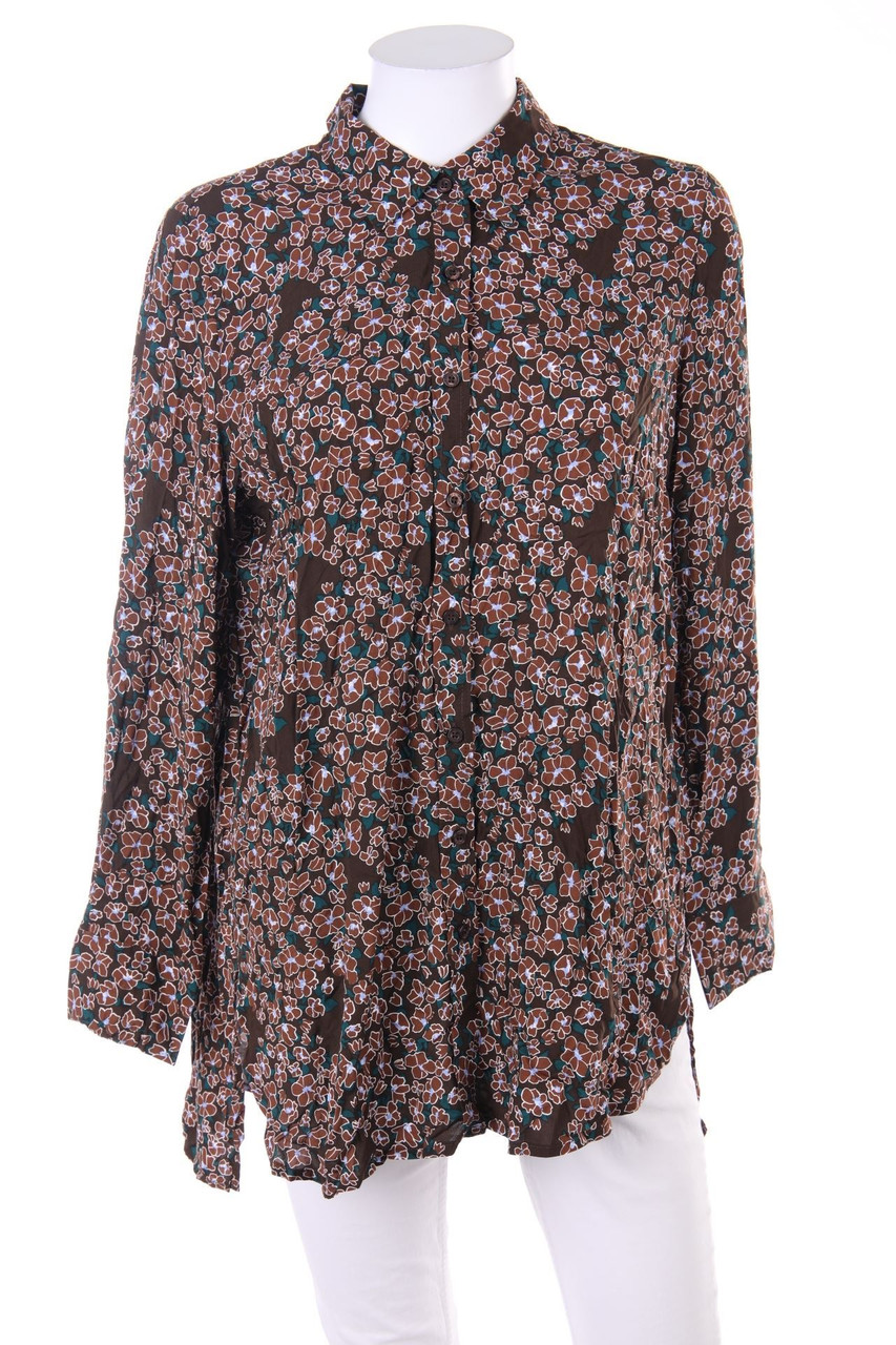 BROADWAY - Bluse mit Blumen-Print - S