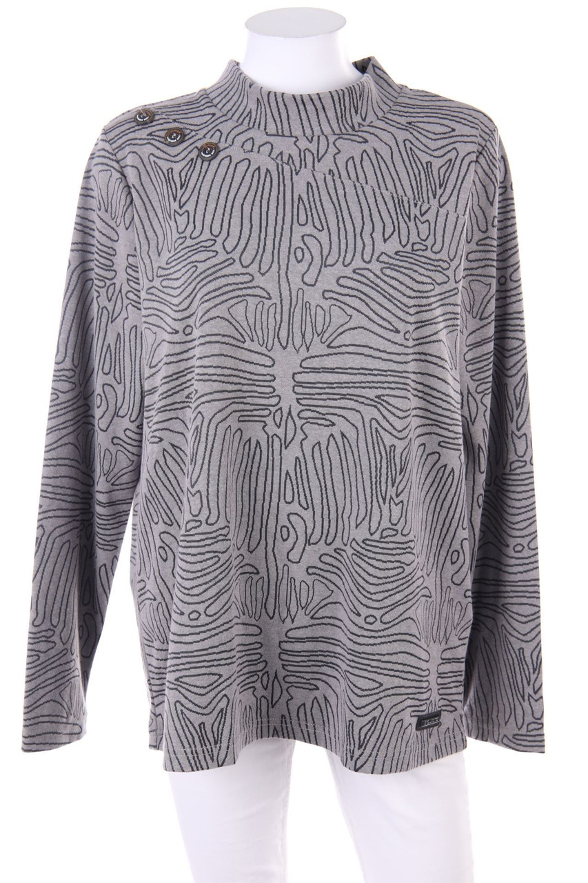 Soquesto - Strick-Pullover mit Muster - D 42