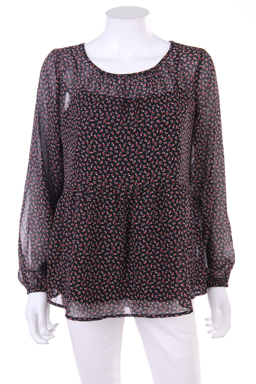 ESPRIT de corp - Bluse im Layer Look mit Print - L