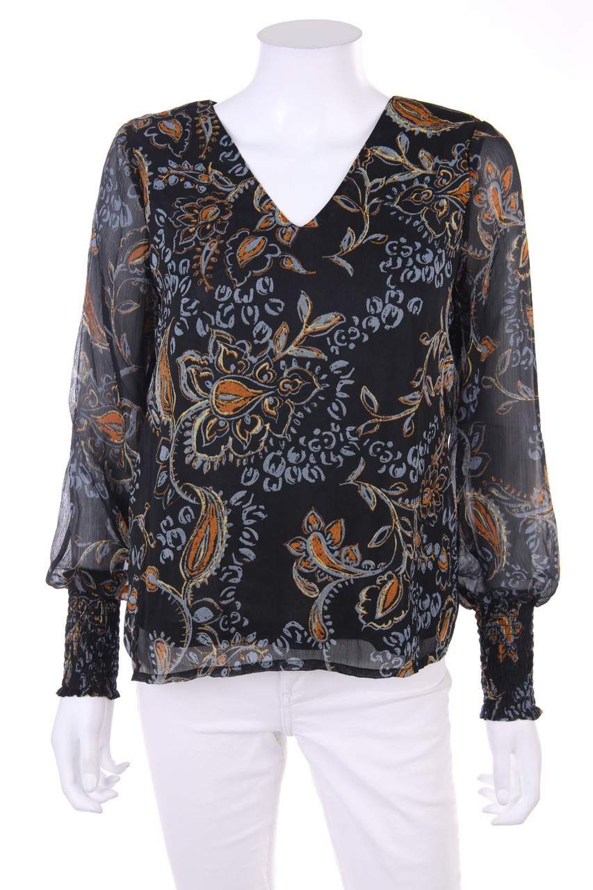ONLY - Bluse mit Paisley-Print - S