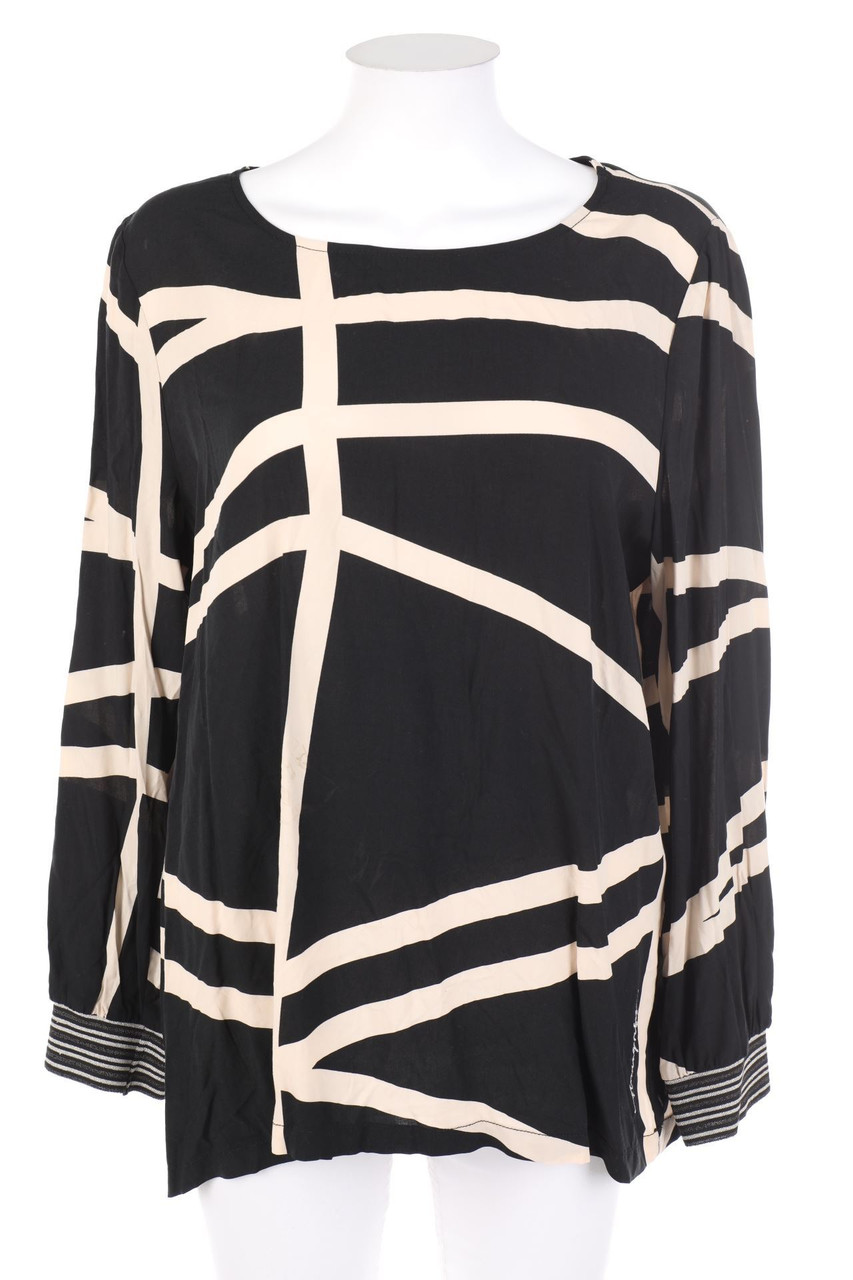 Street One - Tunika-Bluse mit Logo-Stickerei - D 36