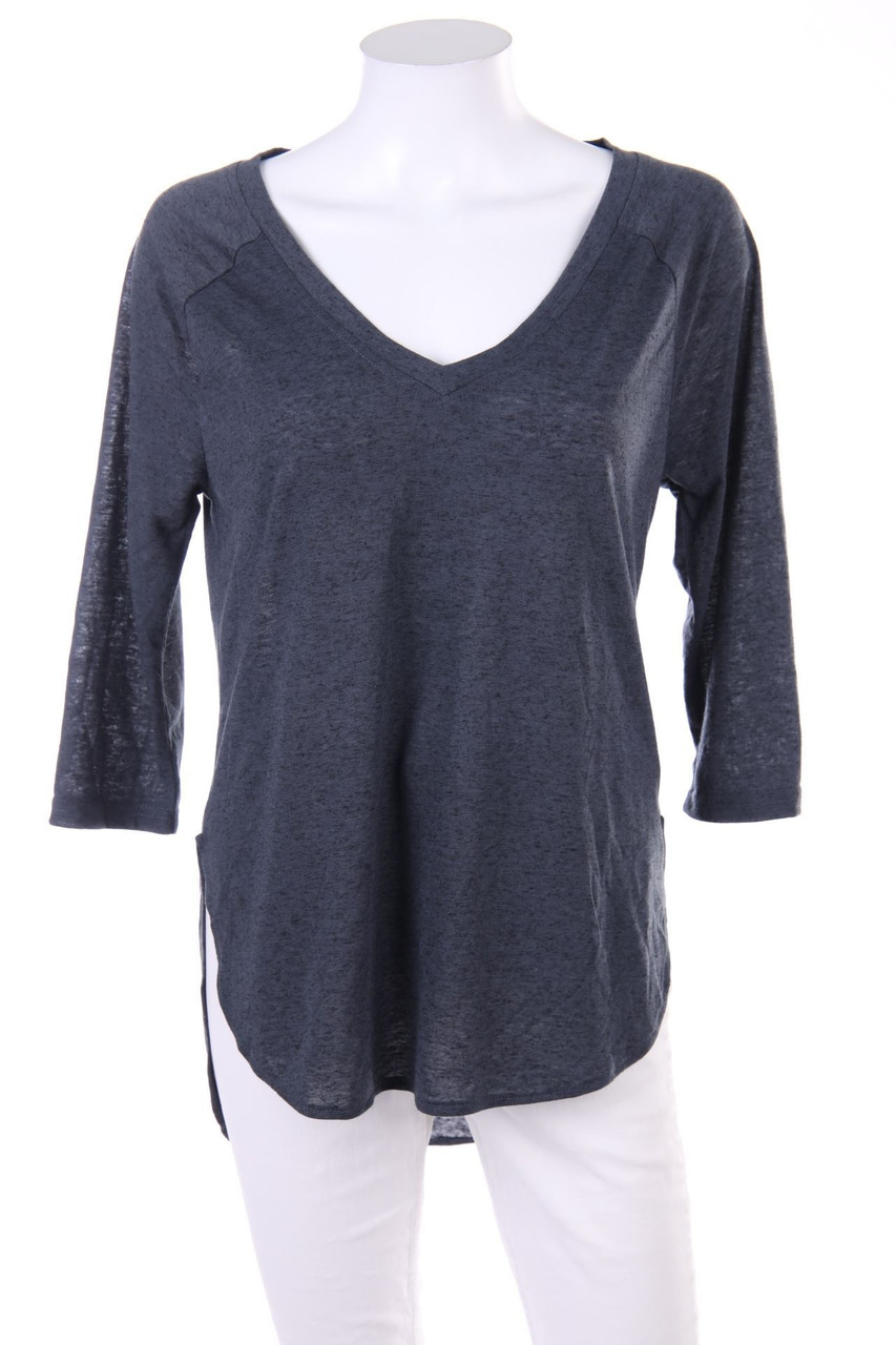 VERO MODA - Longsleeve-Shirt mit Schlitz - S