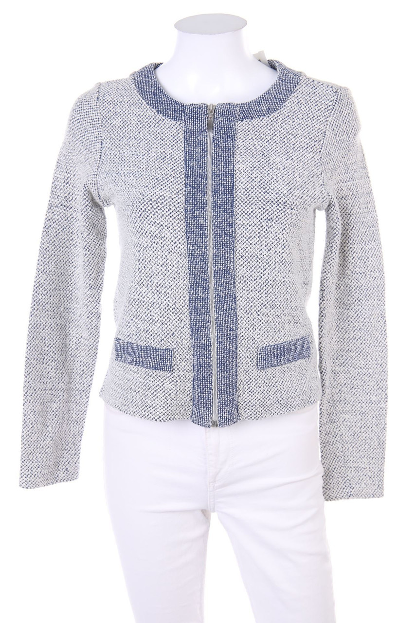 Street One - Two Tone-Jacke aus Baumwoll-Mix - D 36