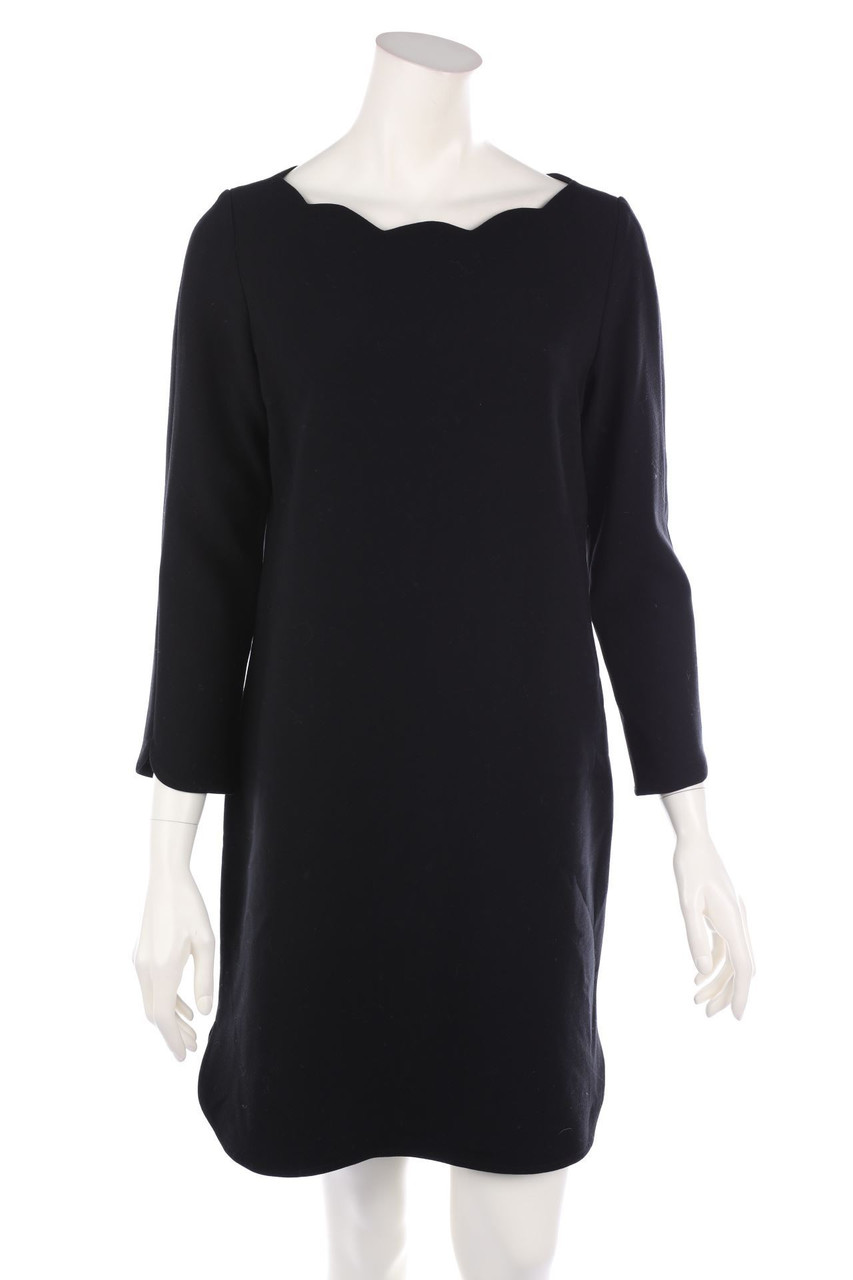 CLAUDIE PIERLOT - Shift-Kleid mit Muschelsaum - D 38