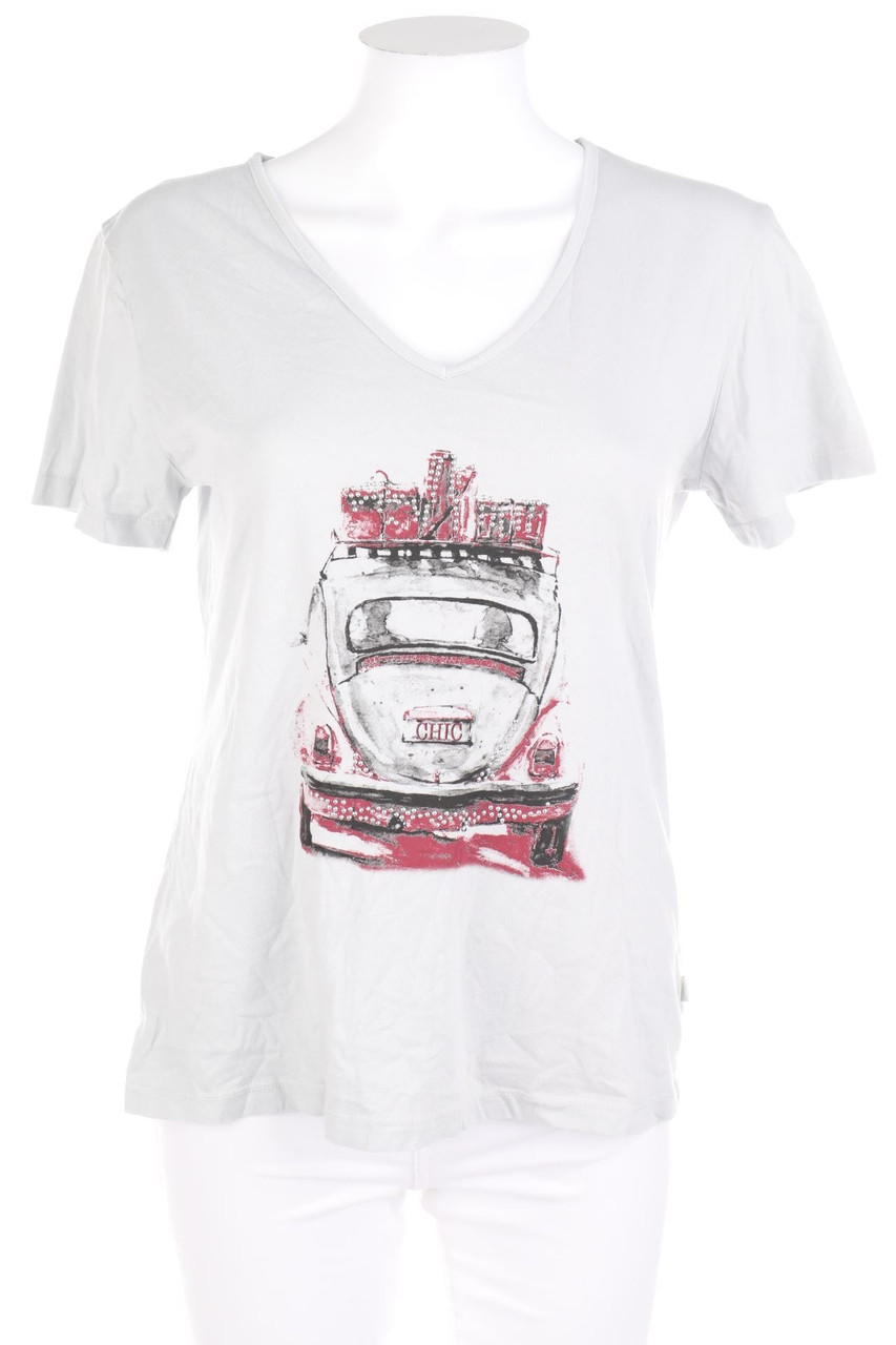 HEIMATLIEBE - Kurzarm-Shirt mit Print - S