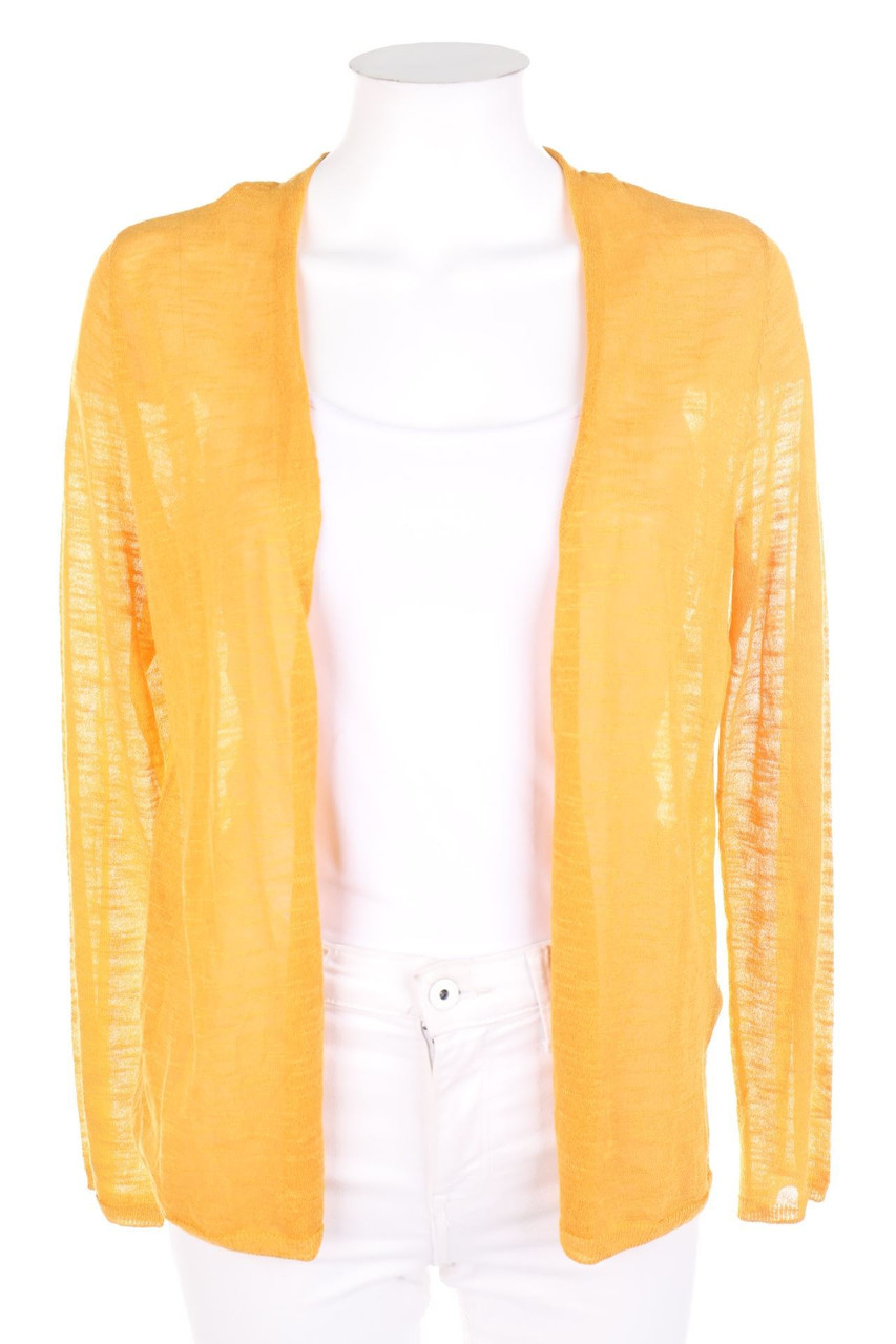TAIFUN - Cardigan mit Logo-Plakette - XS