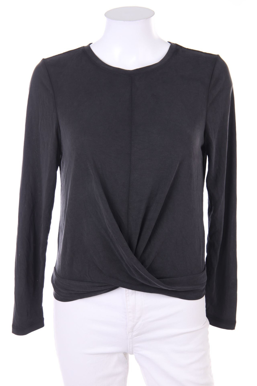 ONLY - Longsleeve-Shirt in Wickel-Optik - XS