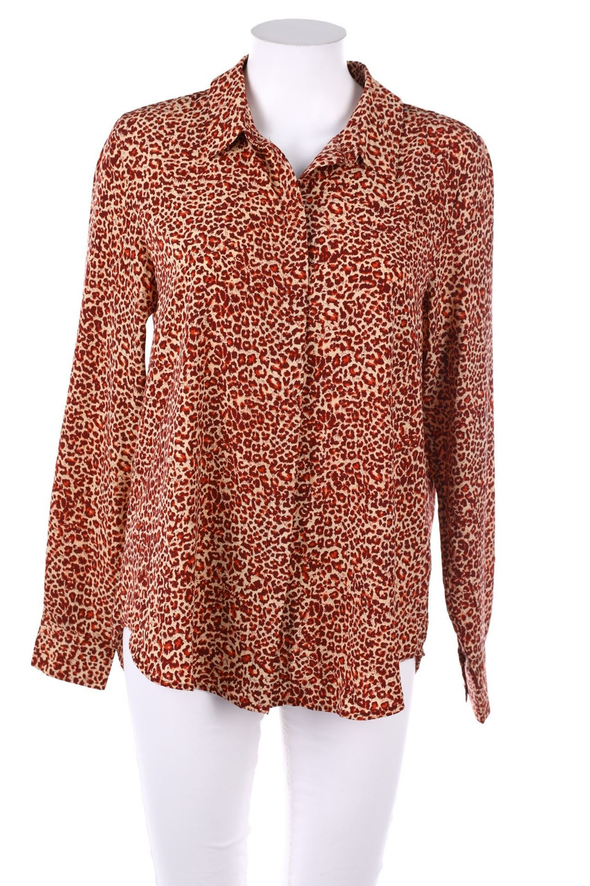 H&M - Bluse mit Animal-Print - D 36