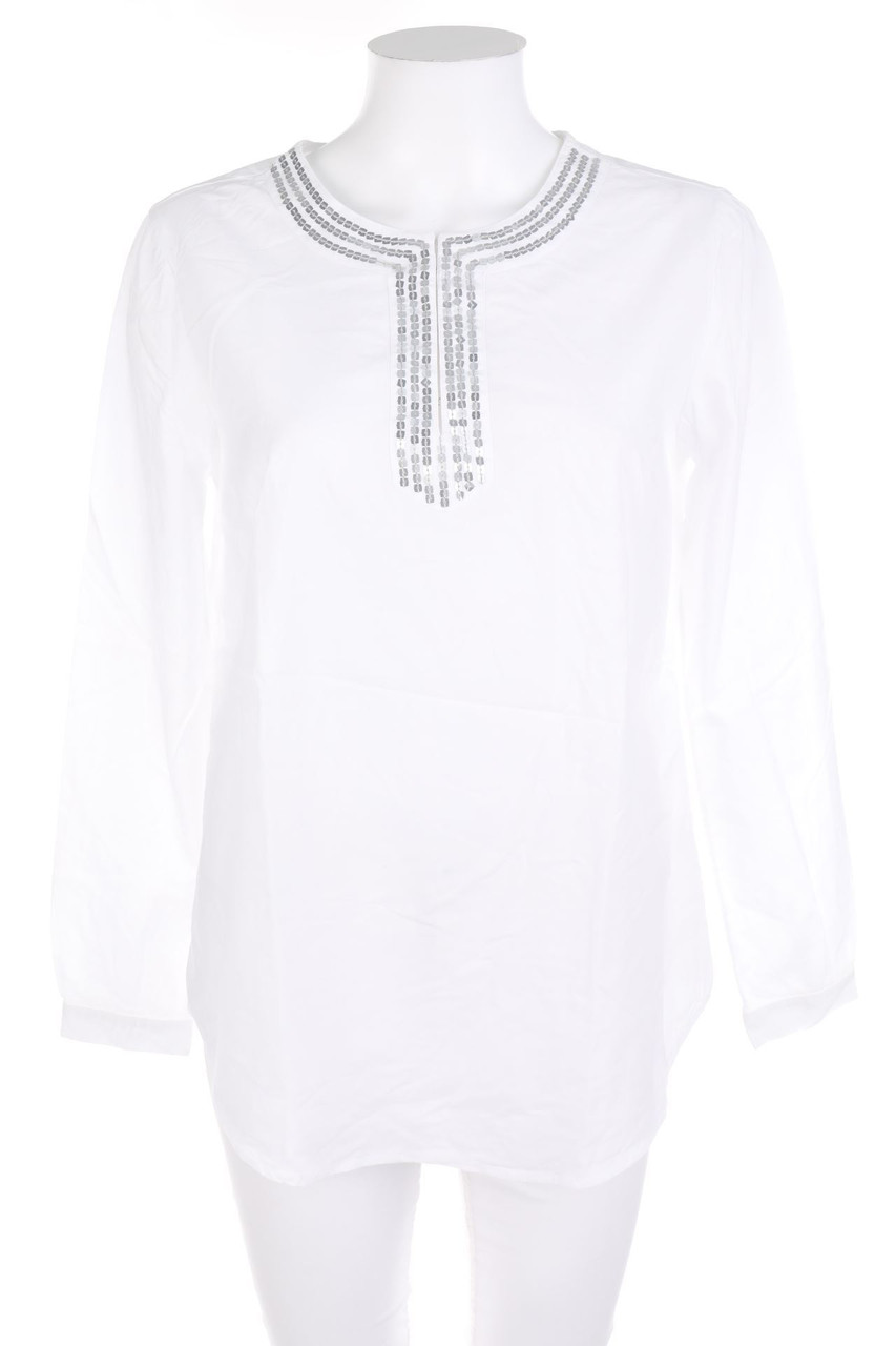 woman by Tchibo - Tunika-Bluse mit Pailletten - D 38