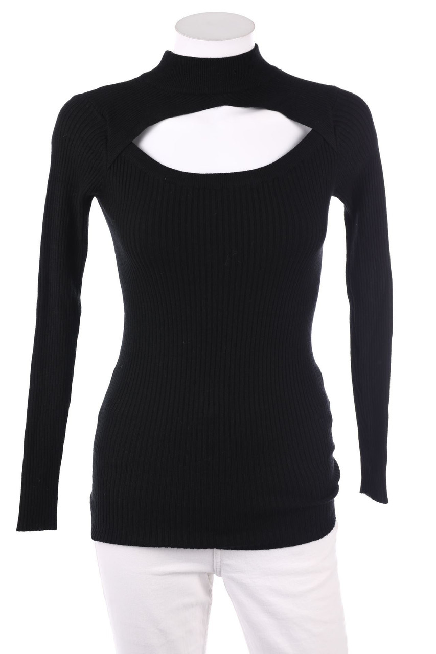 ENZORIA - Strick-Pullover im Layer Look - ONE SIZE