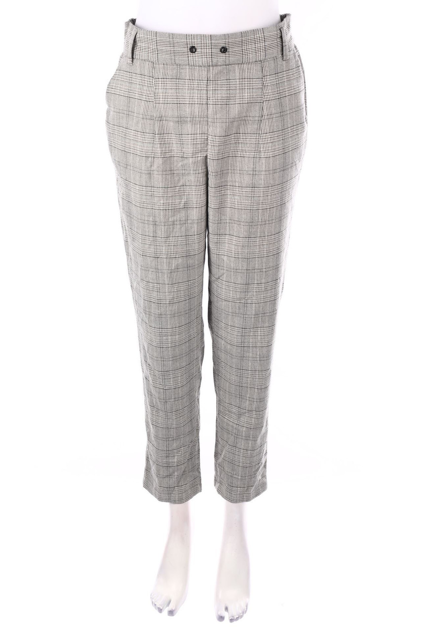 ZABAIONE - Jogger-Hose mit Karo-Muster - M