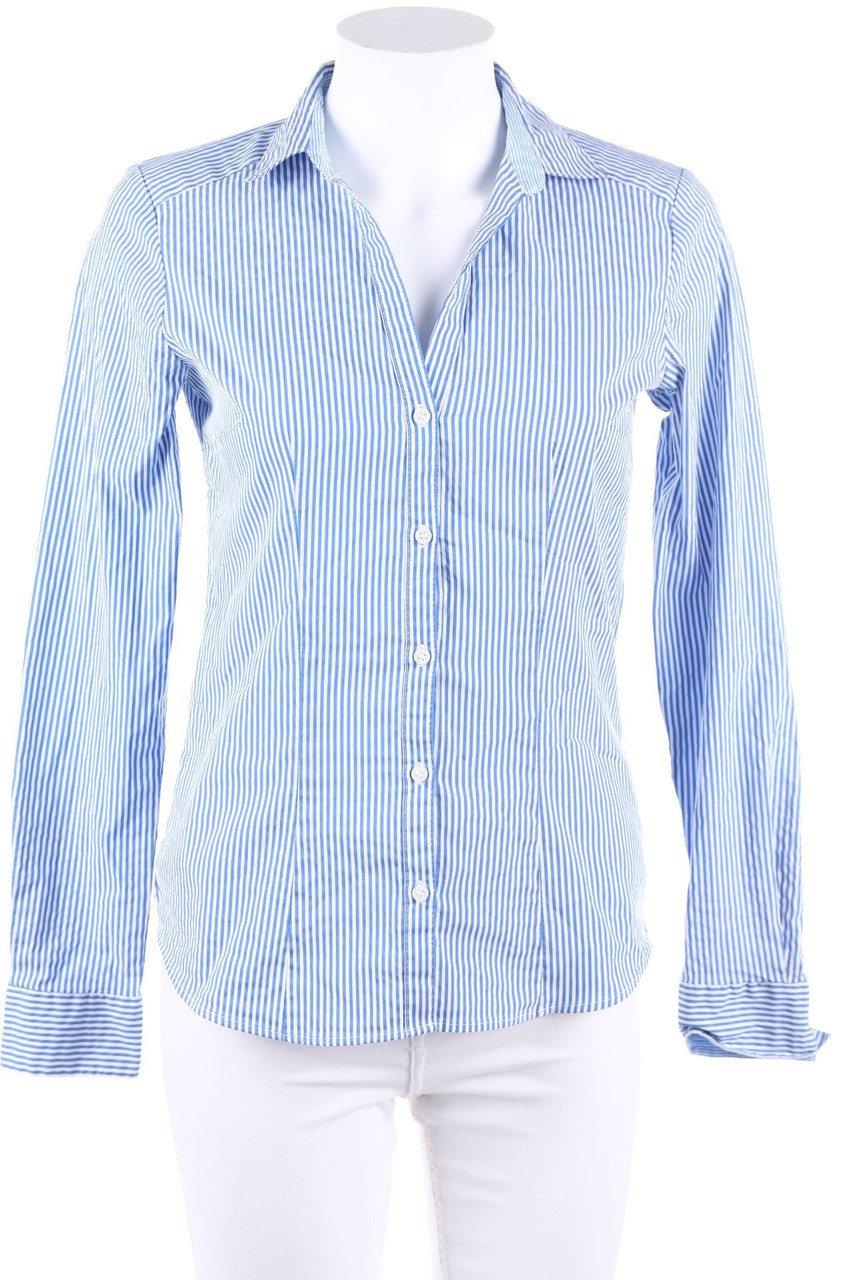 H&M - Streifen-Hemd-Bluse - D 36