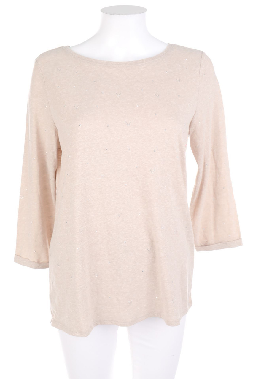 CECIL - 3/4-Arm-Shirt mit Strass-Steinen - S