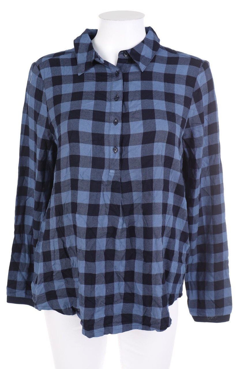 CECIL - Tunika-Bluse mit Karo-Muster - S