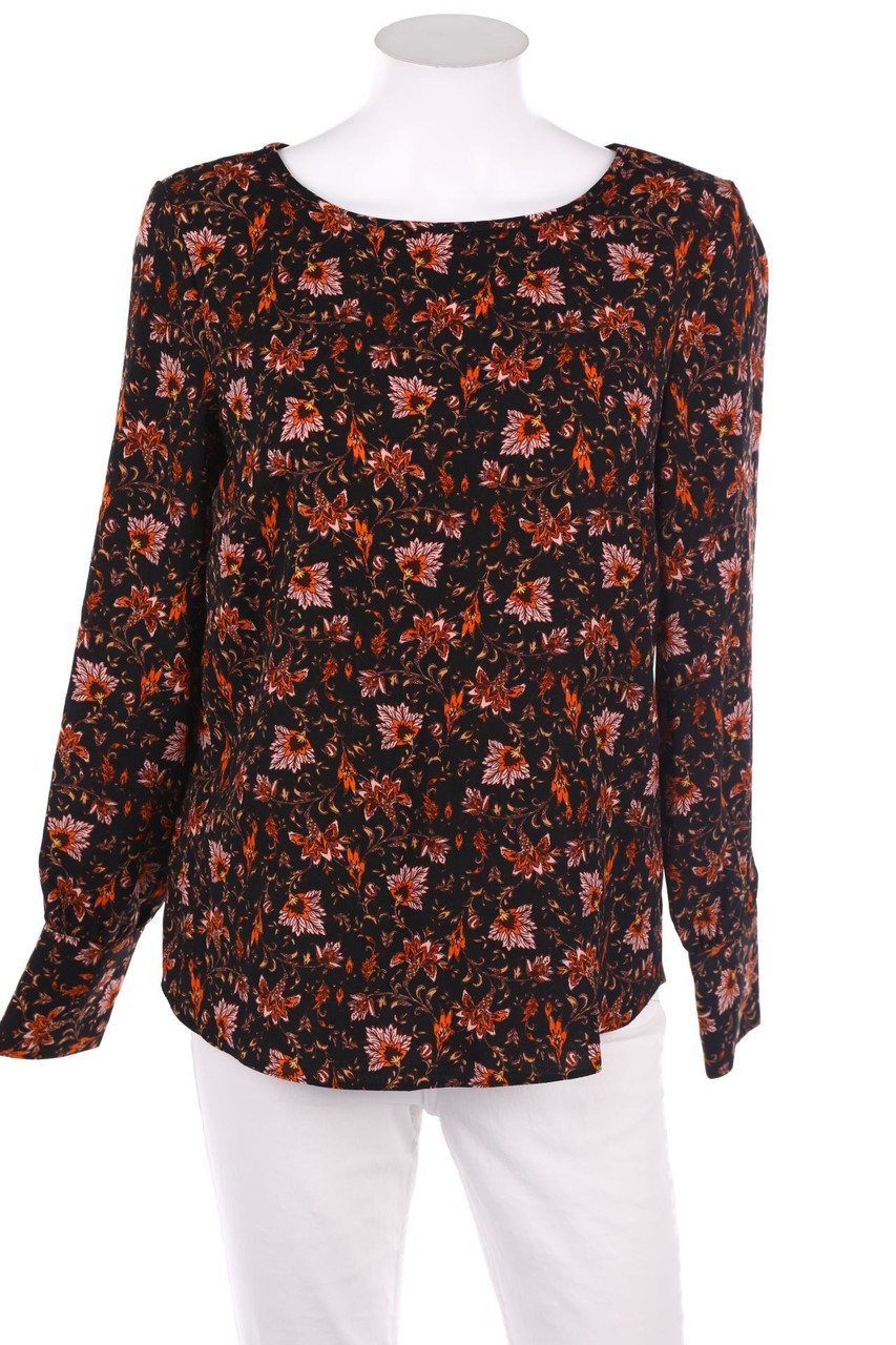 Ohne Label - Bluse mit Schlitz - M