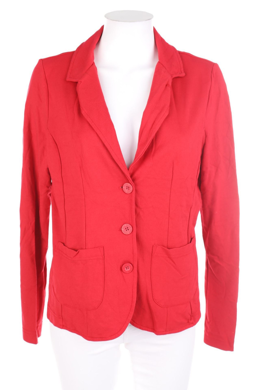 Street One - Jersey-Blazer mit aufgesetzten Taschen - D 42