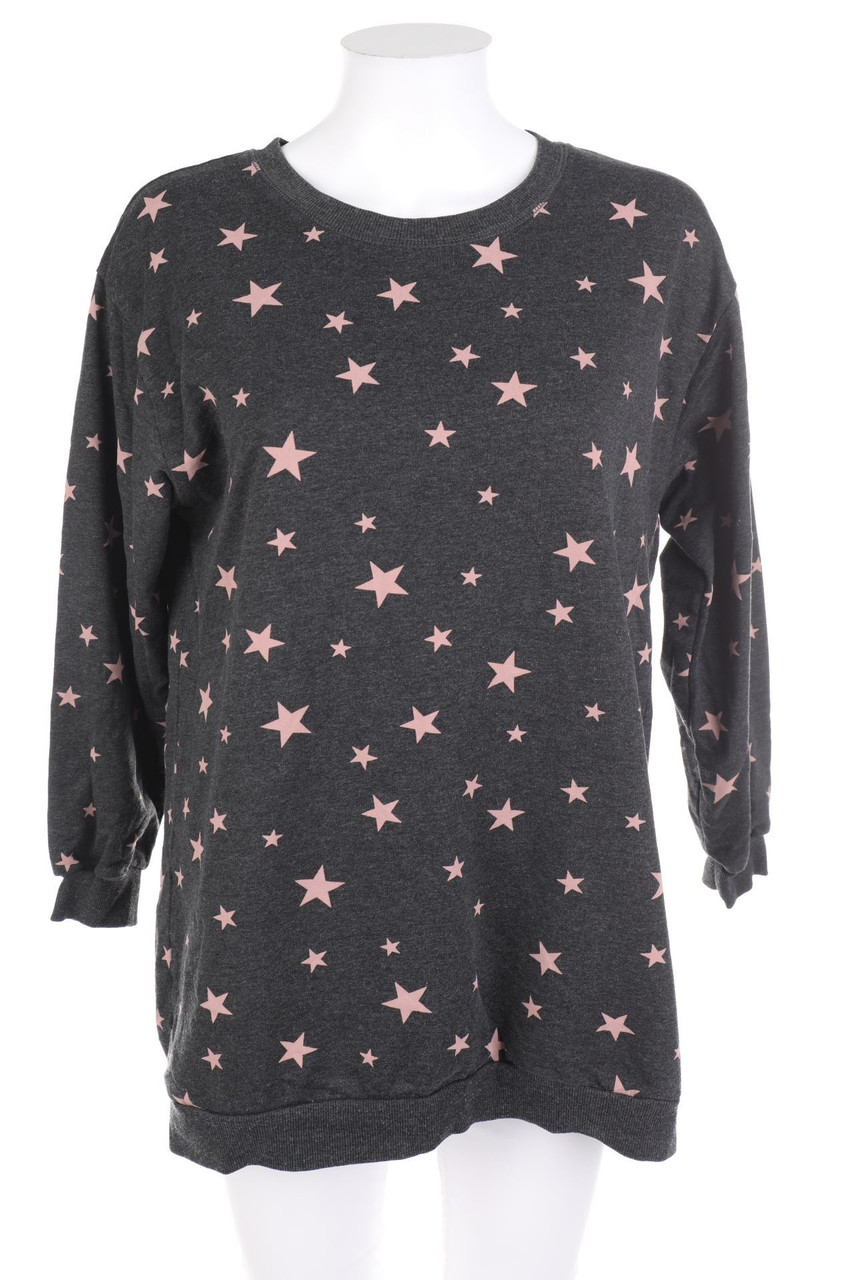 H&M - Strick-Pullover mit Print - S