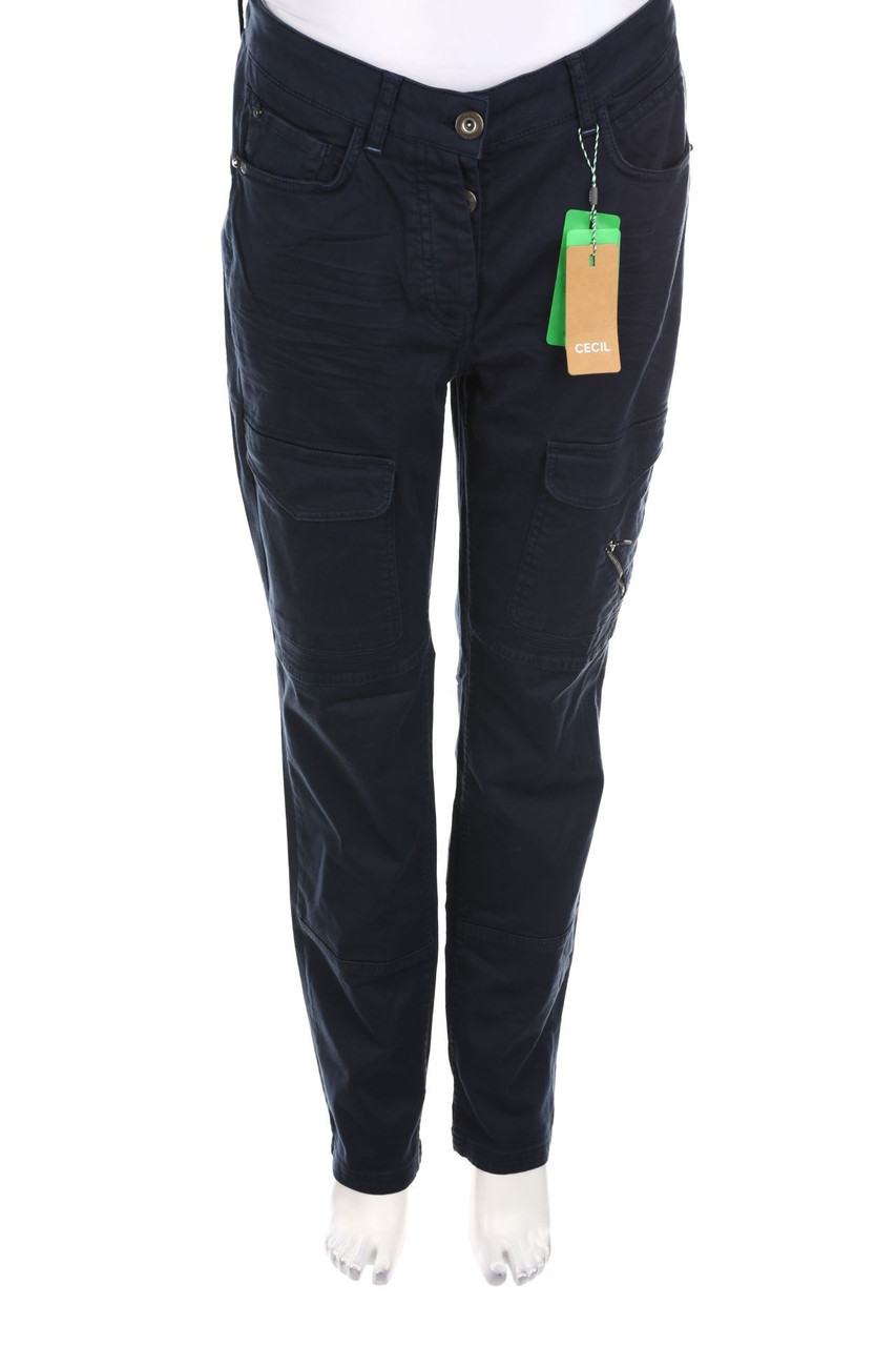 CECIL - Slim Jeans mit aufgesetzten Taschen - W31