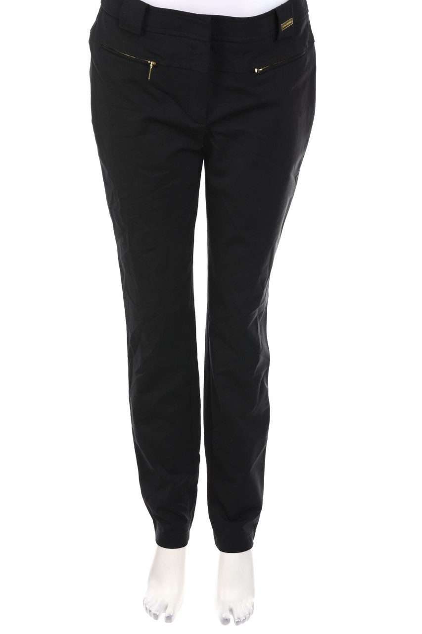 Luisa Spagnoli - Hose mit Logo-Plakette - D 40